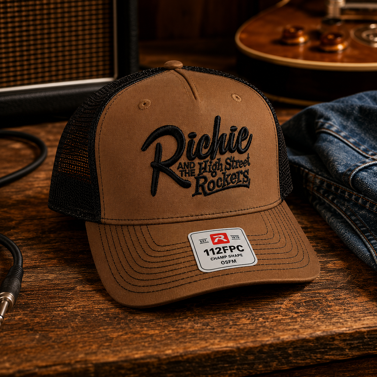 HSR Caramel & Black Cap