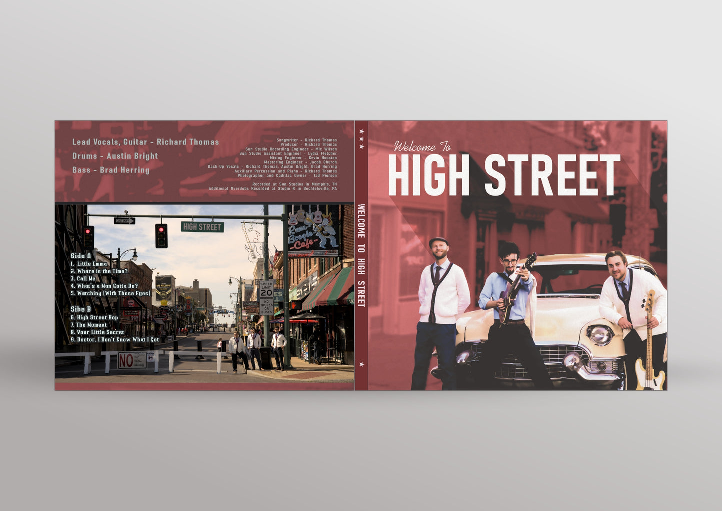 ON SALE(while supplies last)"Welcome to High Street" CD - SIGNED First Pressing