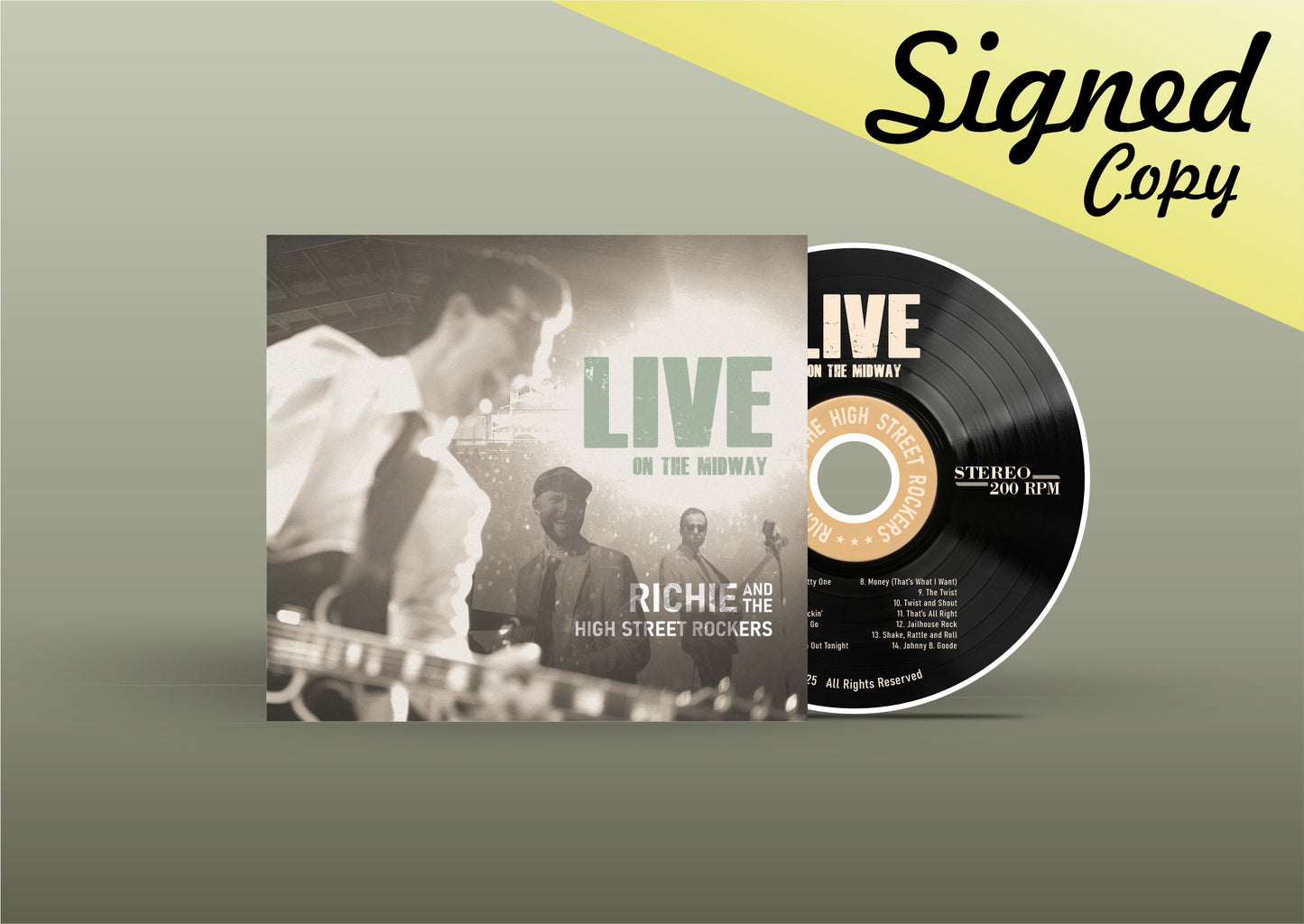 PRE-ORDER NOW - "Live on the Midway" CD
