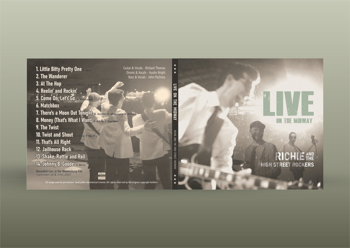 PRE-ORDER NOW - "Live on the Midway" CD