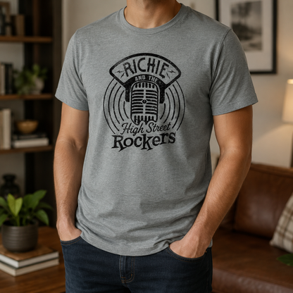 Microphone Tee - Gray