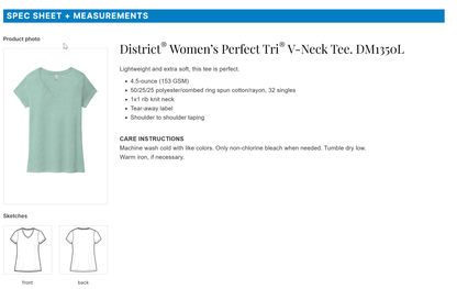 HSR Ladies V-Neck Tee