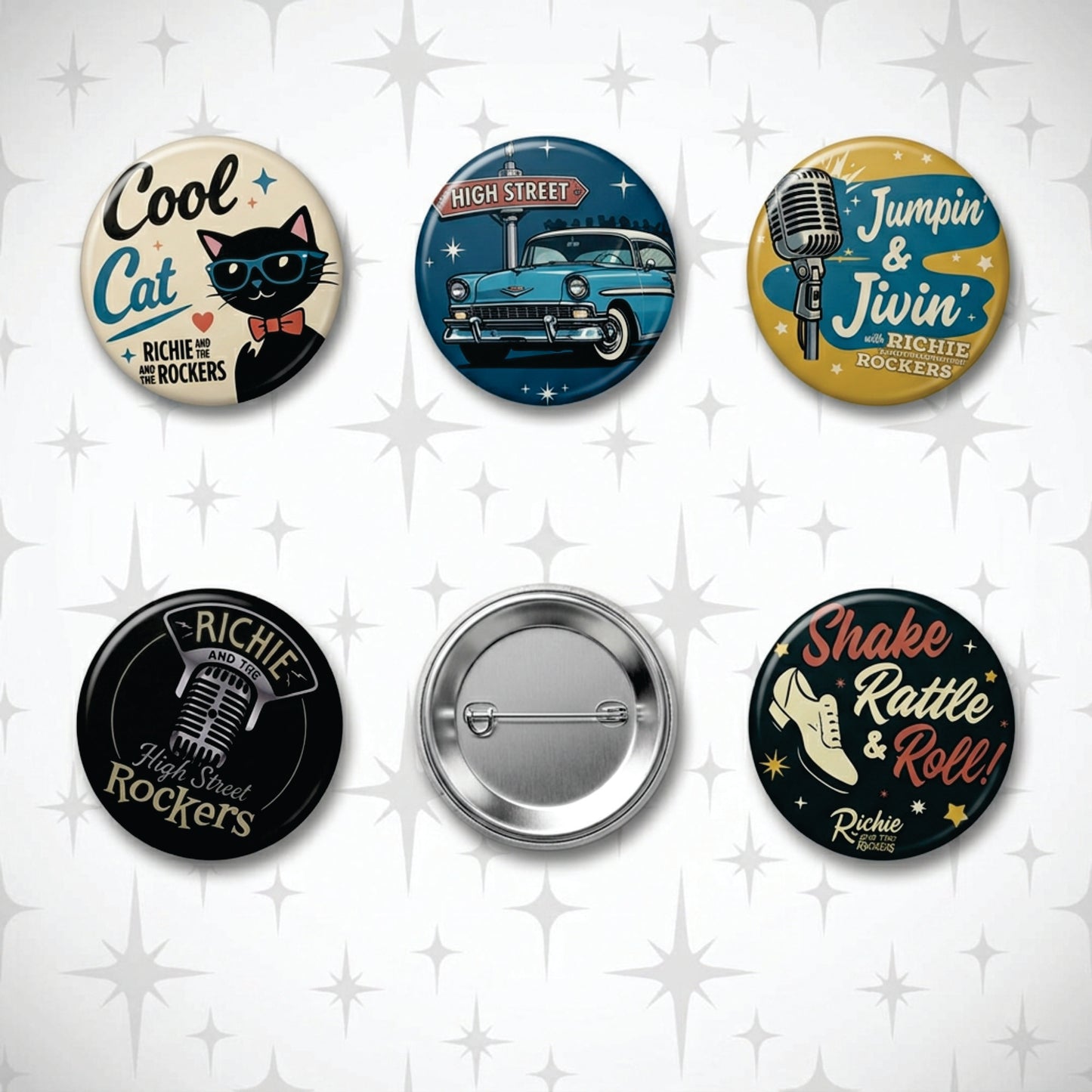 HSR Pinback Buttons