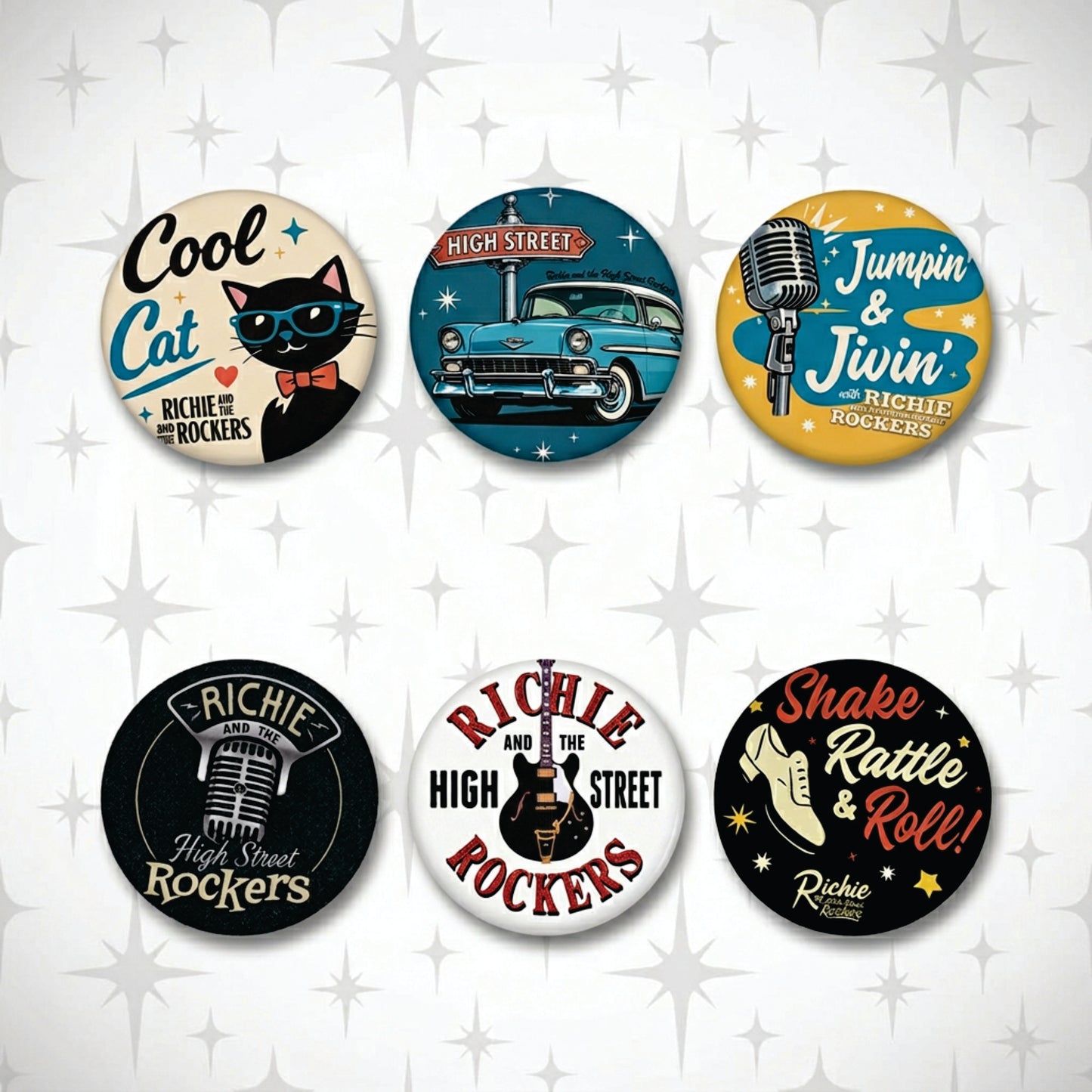 HSR Pinback Buttons
