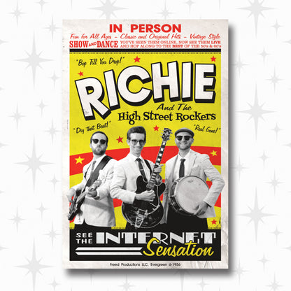 High Street 12"x18" Vintage Show Poster