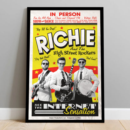 High Street 12"x18" Vintage Show Poster