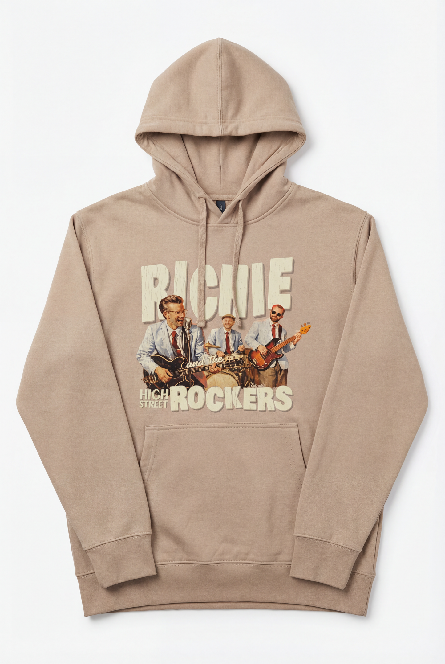 High Street Rockers Portrait Hoodie