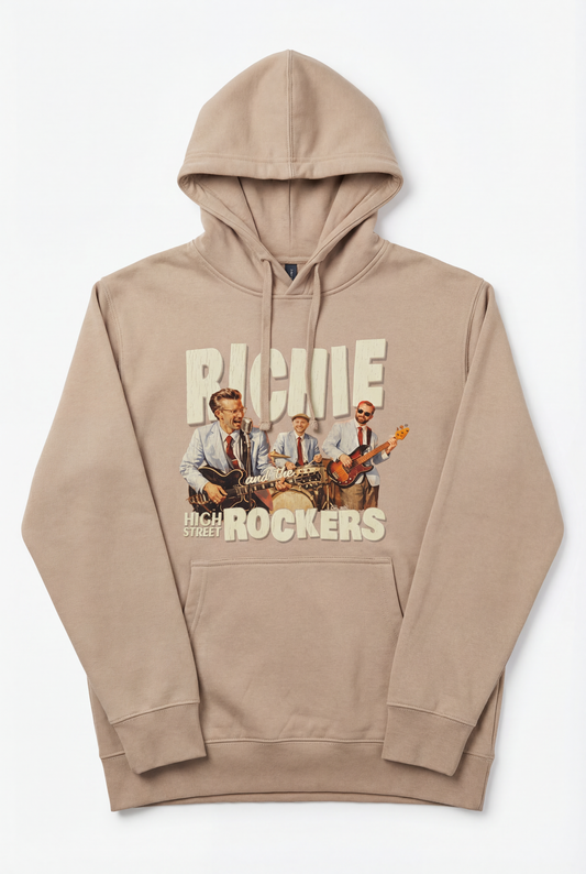 High Street Rockers Portrait Hoodie